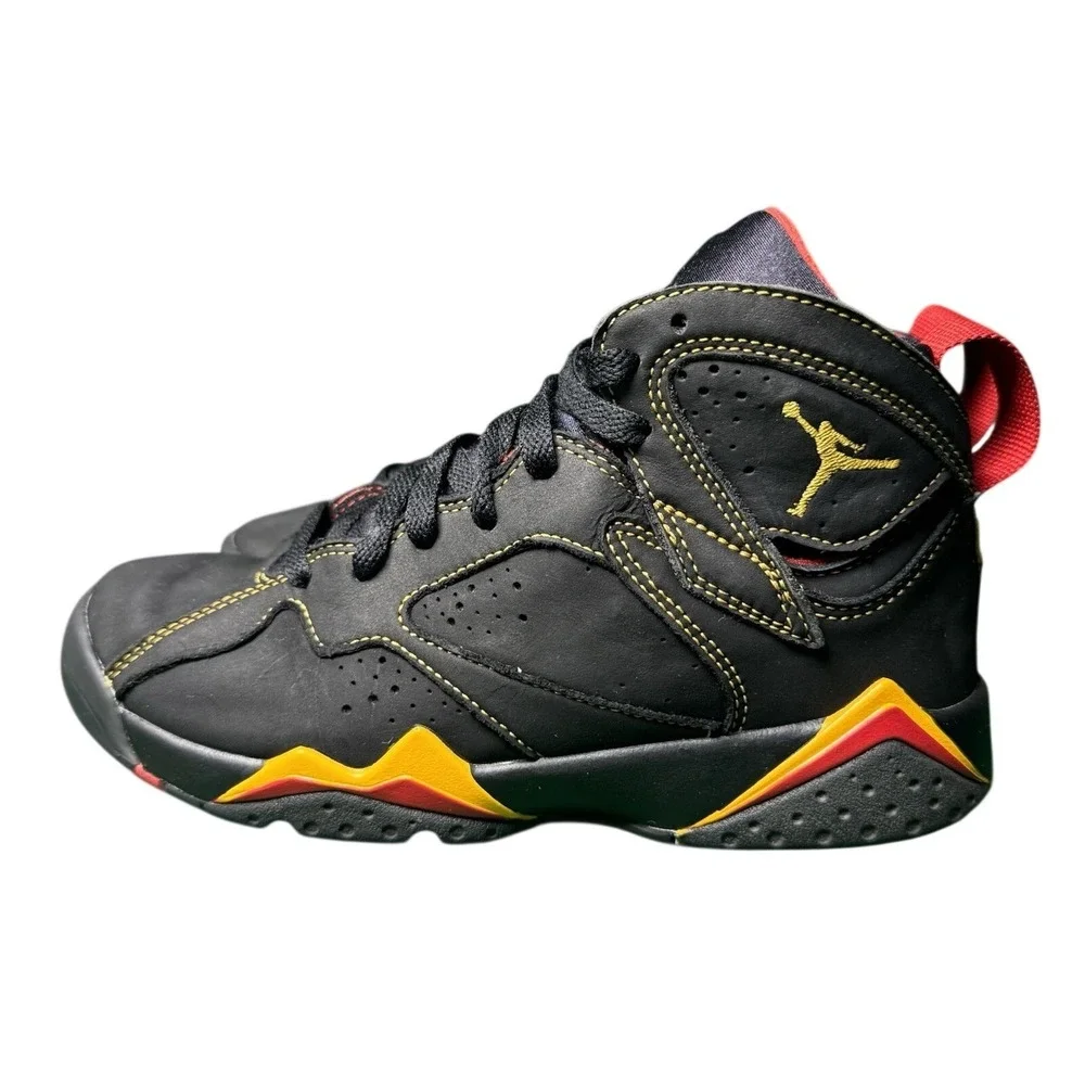 Air Jordan 7 Retro‎ Citrus Black DQ6040-081 Kids GS Size 5Y Sneakers